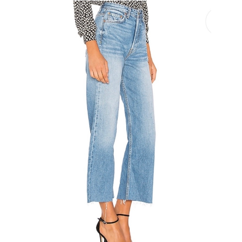 Girlfriend (from Free People) wide leg crop Jean. NWT. Size 29.